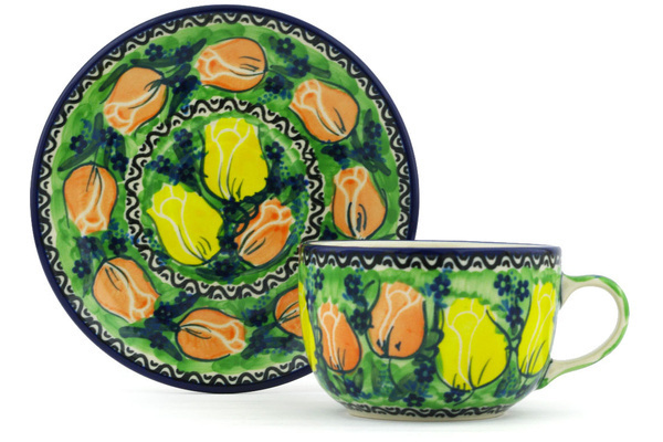 Cup with Saucer 9 oz