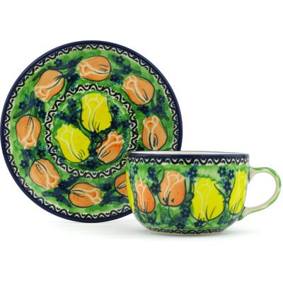 Cup with Saucer 9 oz