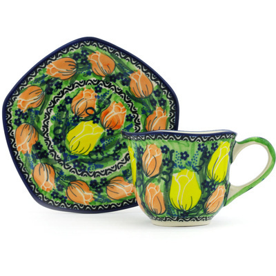 Cup with Saucer 8 oz