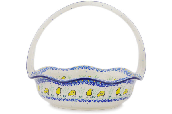 Basket with Handle 11"