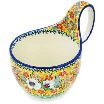 Bowl with Loop-Handle 6"