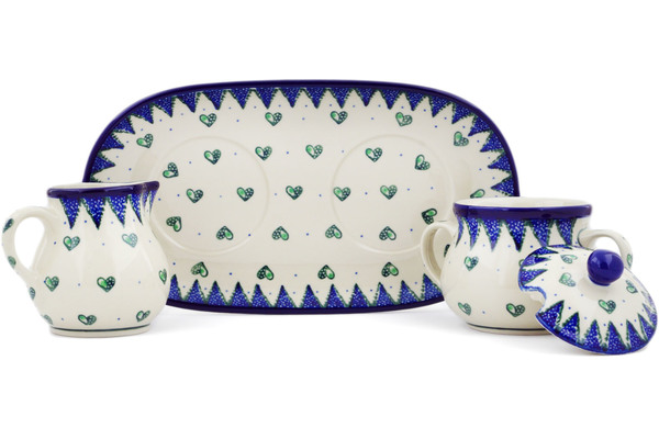 Sugar and Creamer Set 10"