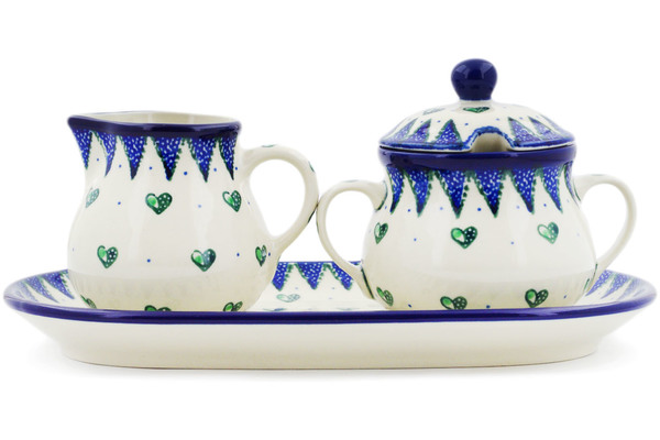 Sugar and Creamer Set 10"