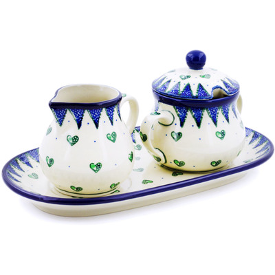 Sugar and Creamer Set 10"