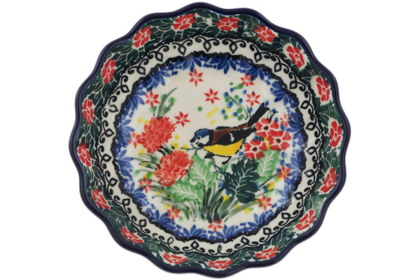 Scalloped Fluted Bowl 5"