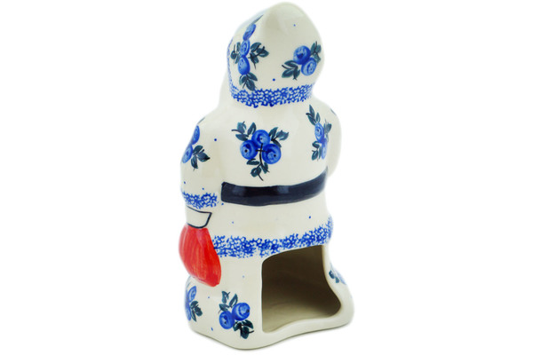 Santa Candle Holder 7"