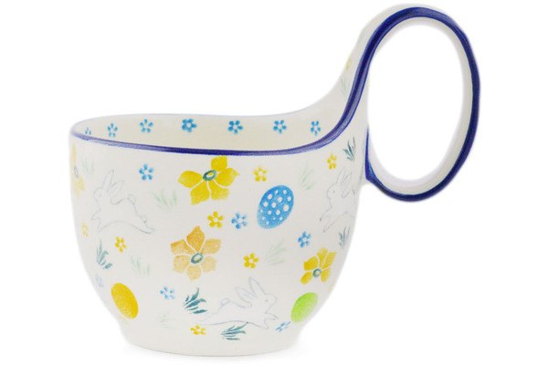 Bowl with Loop-Handle 6"