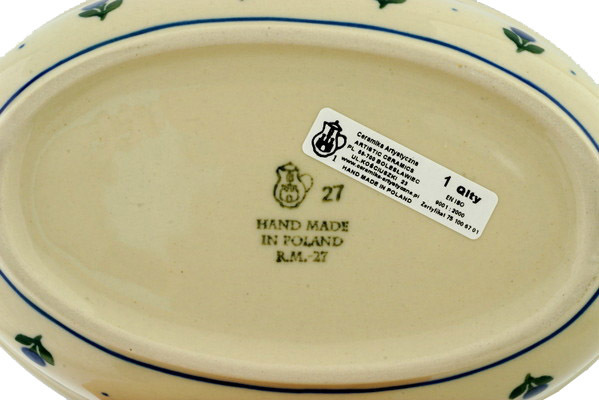 Oval Baker 8"