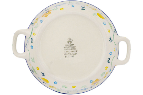 Round Baker with Handles 8"