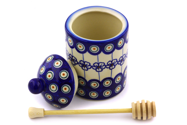 Honey Jar with Dipper 6"