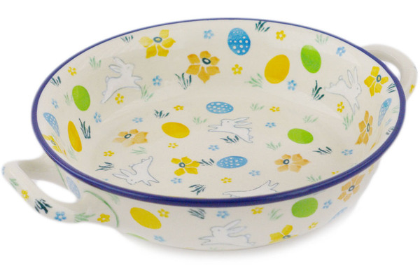 Round Baker with Handles 10"