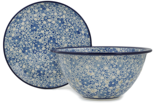 Colander with Plate 8"