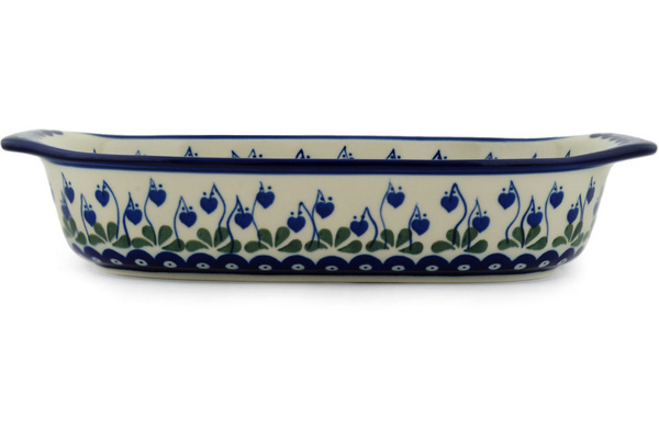 Rectangular Baker with Handles 14"