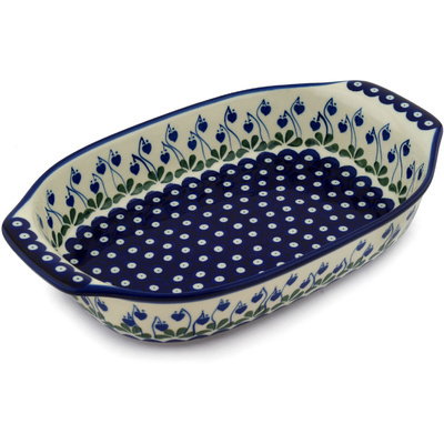 Rectangular Baker with Handles 14"