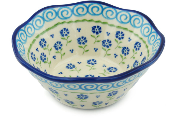 Scalloped Fluted Bowl 7"