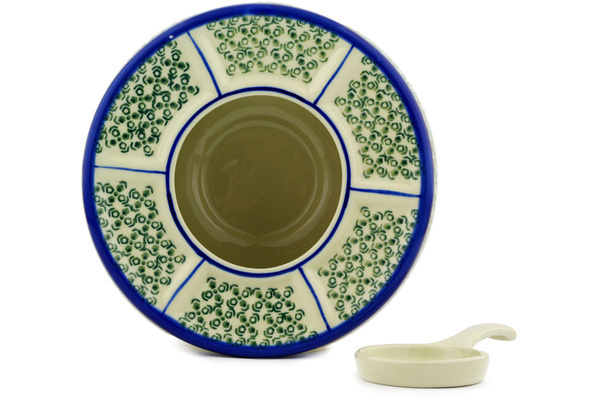 Heater with Candle Holder 8"