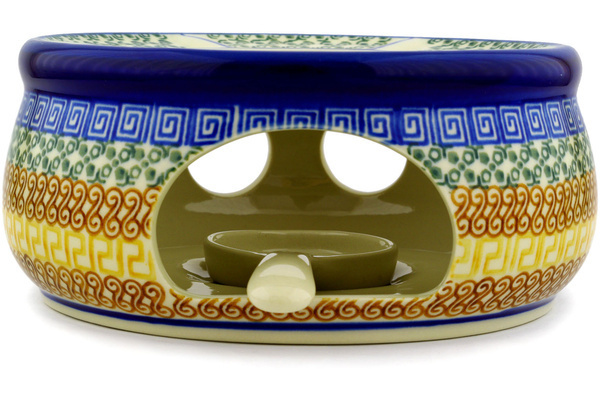 Heater with Candle Holder 8"