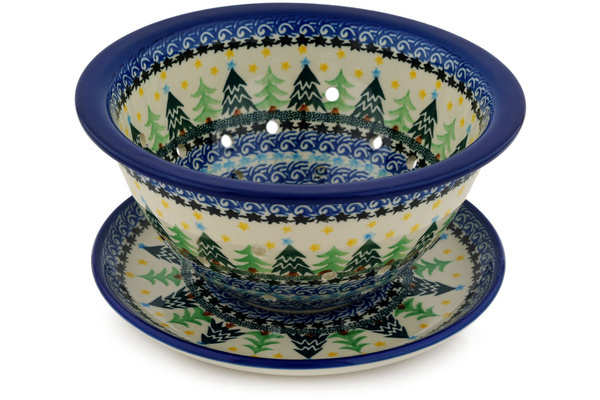 Colander with Plate 8"