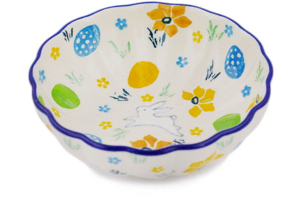 Scalloped Fluted Bowl 5"