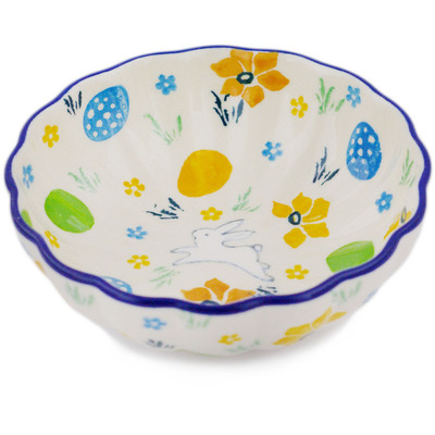 Scalloped Fluted Bowl 5"