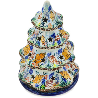 Christmas Tree Candle Holder 8"