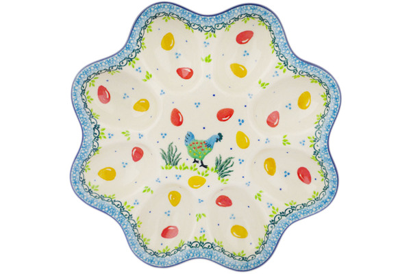 Egg Plate 9"