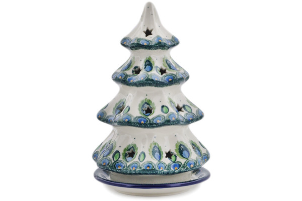 Christmas Tree Candle Holder 8"