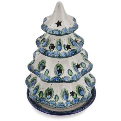 Christmas Tree Candle Holder 8"