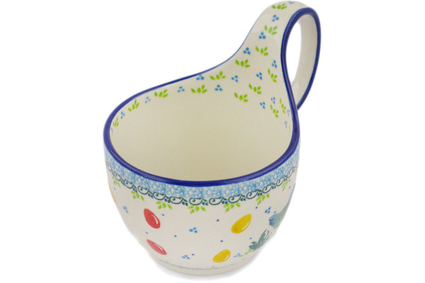 Bowl with Loop-Handle 6"