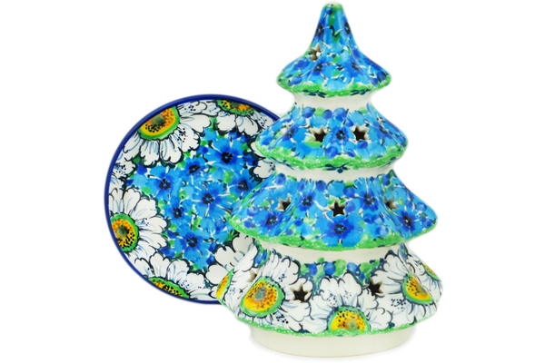 Christmas Tree Candle Holder 8"