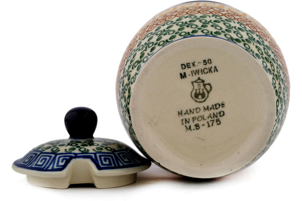 Jar with Lid with Opening 5"