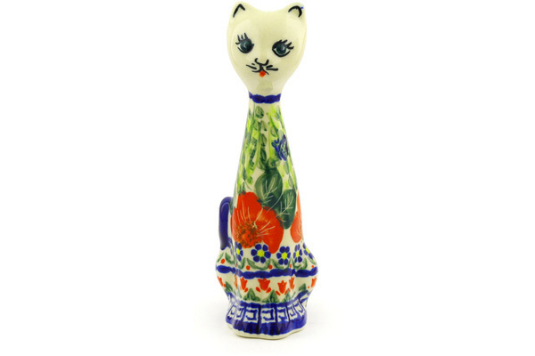 Cat Figurine 8"