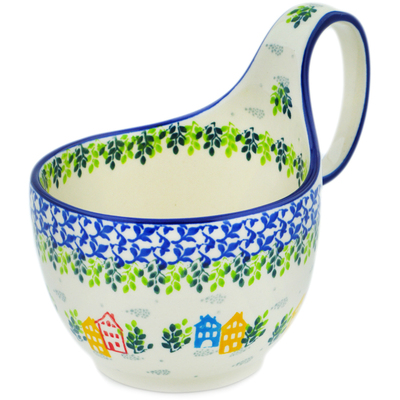 Bowl with Loop-Handle 6"