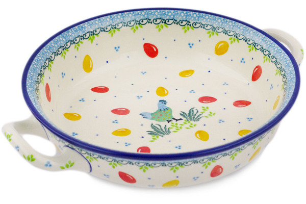 Round Baker with Handles 10"