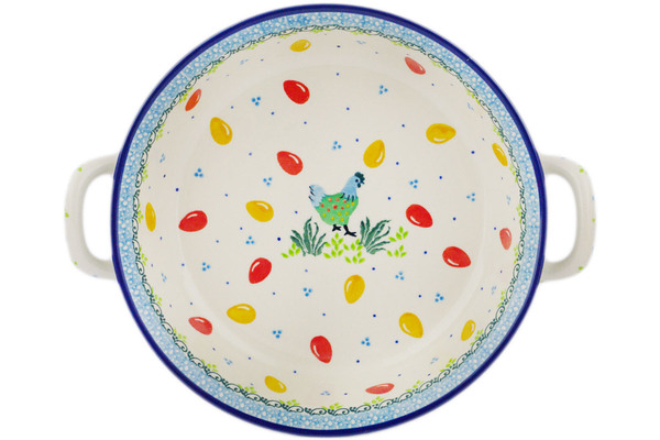 Round Baker with Handles 10"