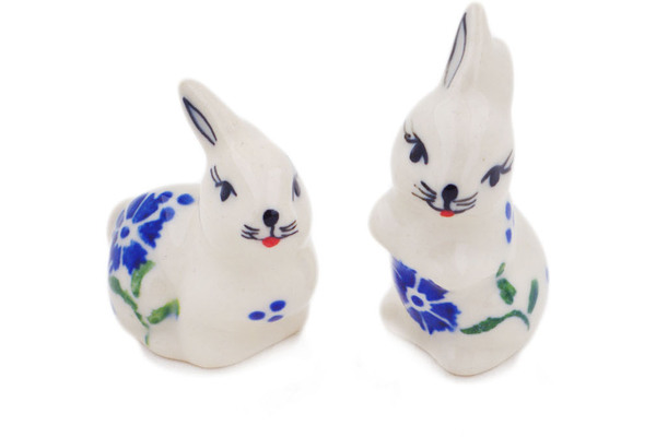 Pair of Figurine Bunnies 2"