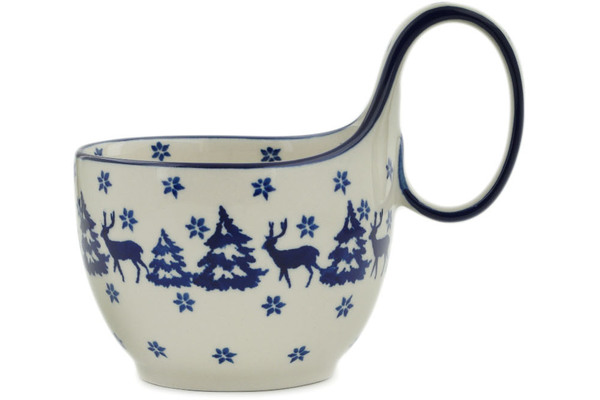 Bowl with Loop-Handle 6"