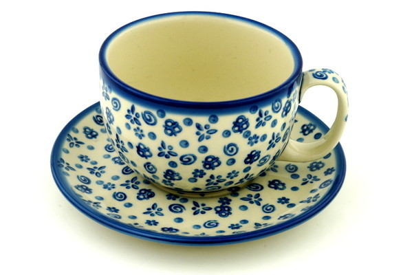 Cup with Saucer 13 oz