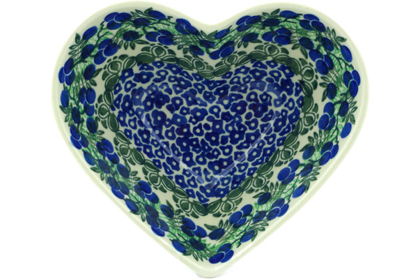 Heart Shaped Bowl 7"