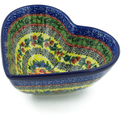 Heart Shaped Bowl 7"