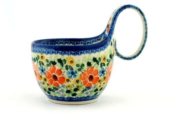 Bowl with Loop-Handle 6"