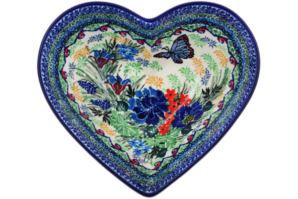 Heart Shaped Bowl 7"