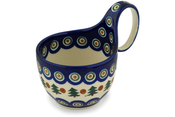 Bowl with Loop-Handle 6"