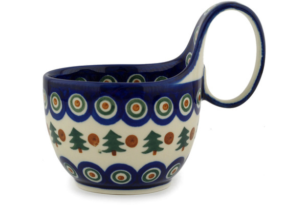 Bowl with Loop-Handle 6"