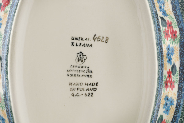 Platter with Handles 13"