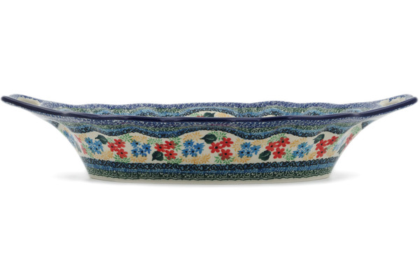 Platter with Handles 13"