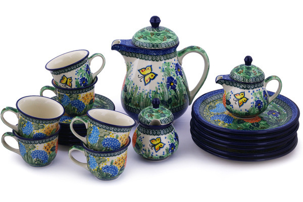 Tea or Coffee Set for Six 51 oz