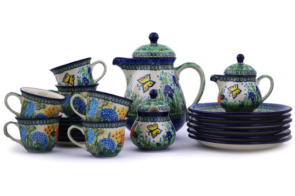 Tea or Coffee Set for Six 51 oz