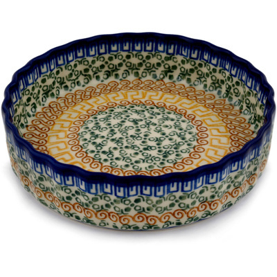 Fluted Pie Dish 6"