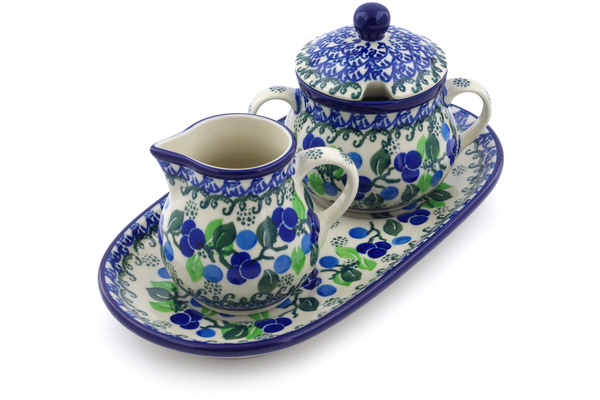 Sugar and Creamer Set 10"